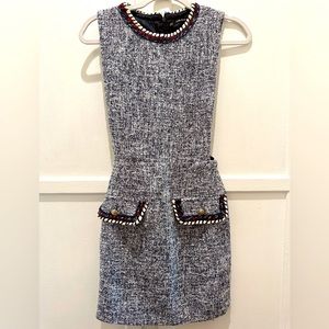 ZARA TEXTURED DRESS SUPER SEXY